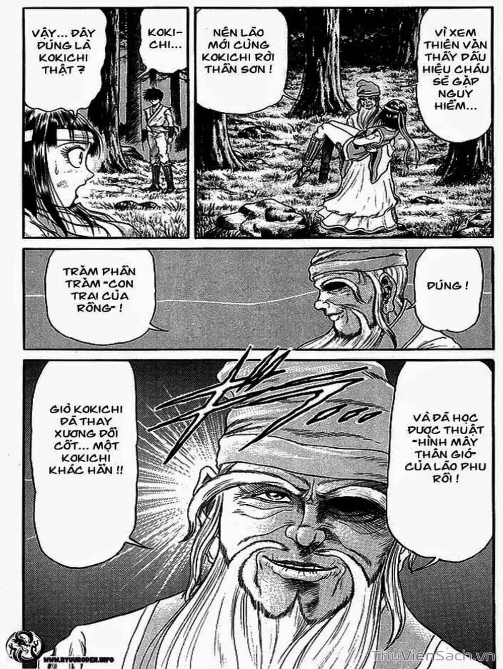 Truyện Tranh Chú Bé Rồng - Ryuuroden trang 5