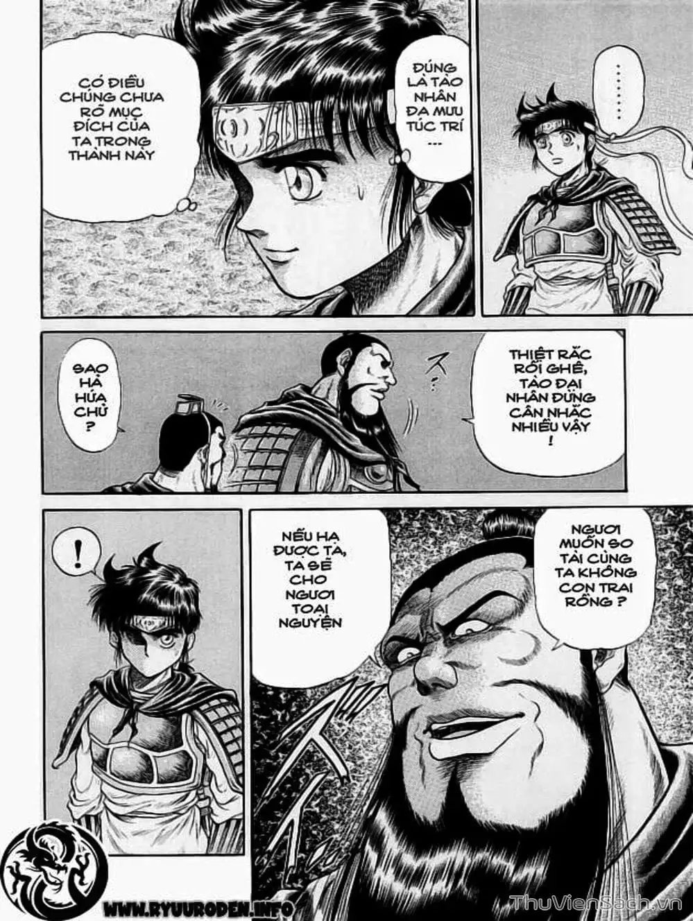 Truyện Tranh Chú Bé Rồng - Ryuuroden trang 5