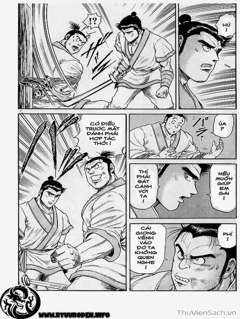 Truyện Tranh Chú Bé Rồng - Ryuuroden trang 5