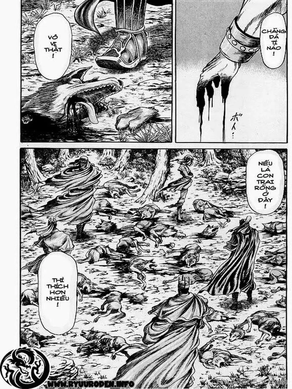 Truyện Tranh Chú Bé Rồng - Ryuuroden trang 5