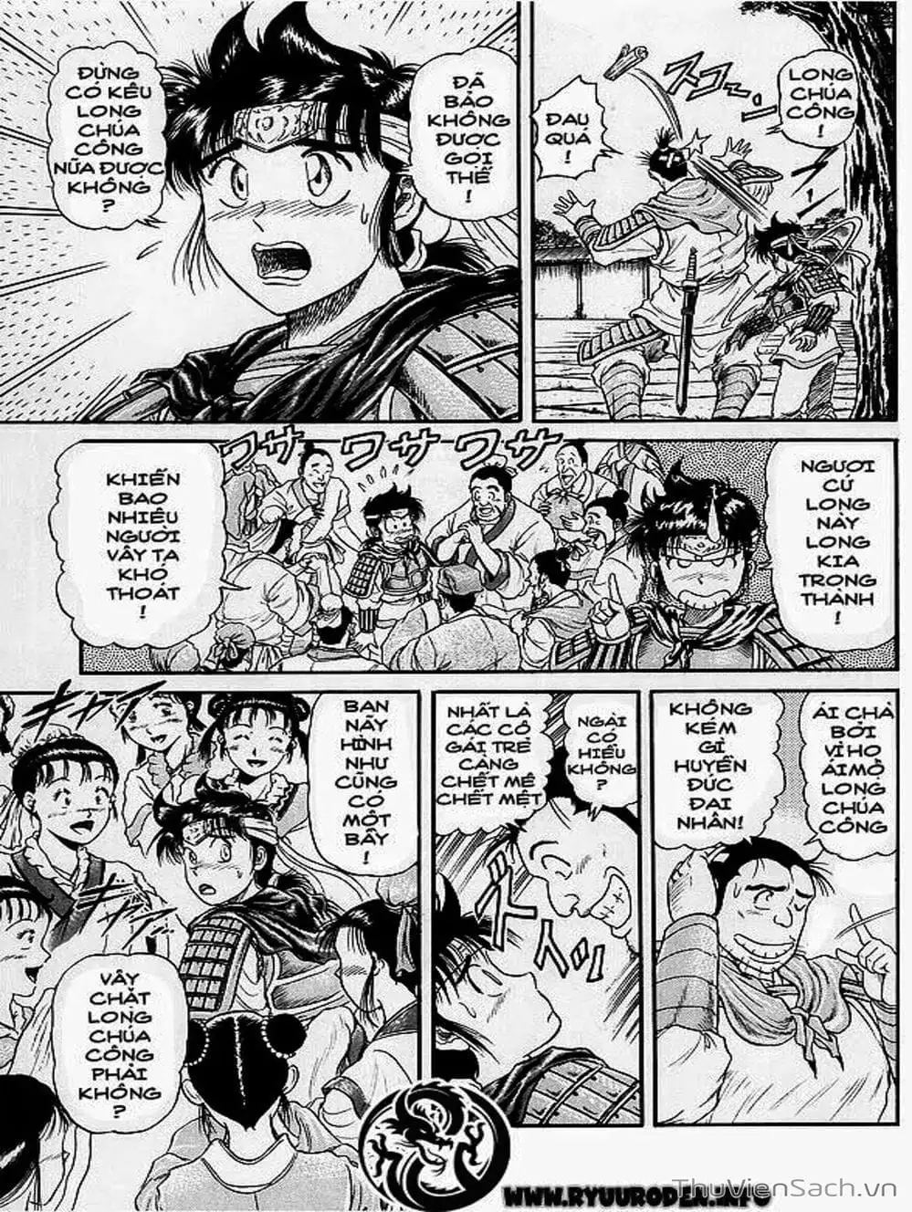 Truyện Tranh Chú Bé Rồng - Ryuuroden trang 5