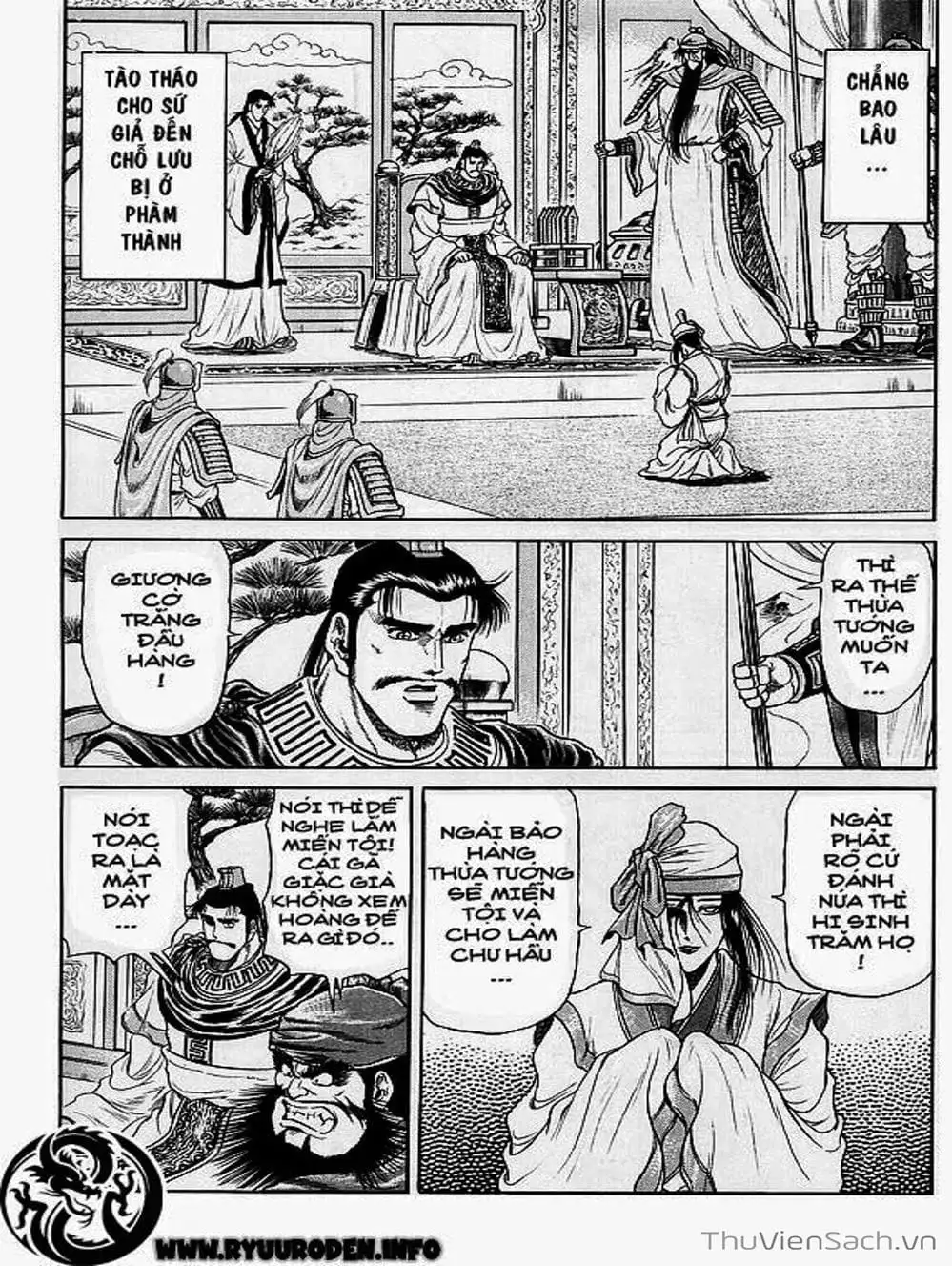 Truyện Tranh Chú Bé Rồng - Ryuuroden trang 5