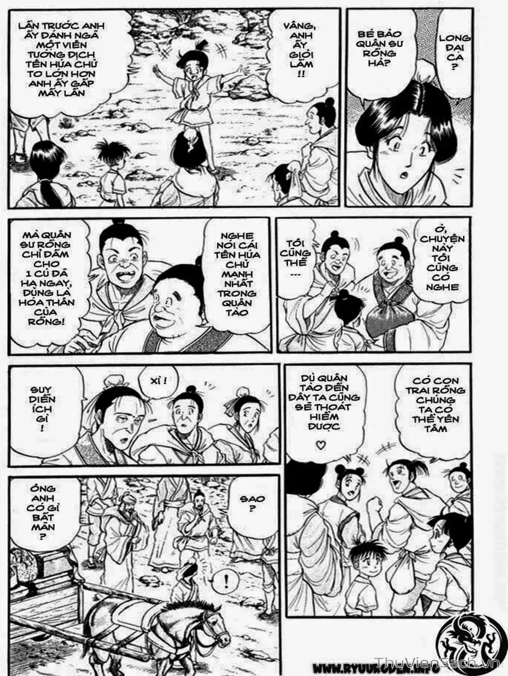 Truyện Tranh Chú Bé Rồng - Ryuuroden trang 5