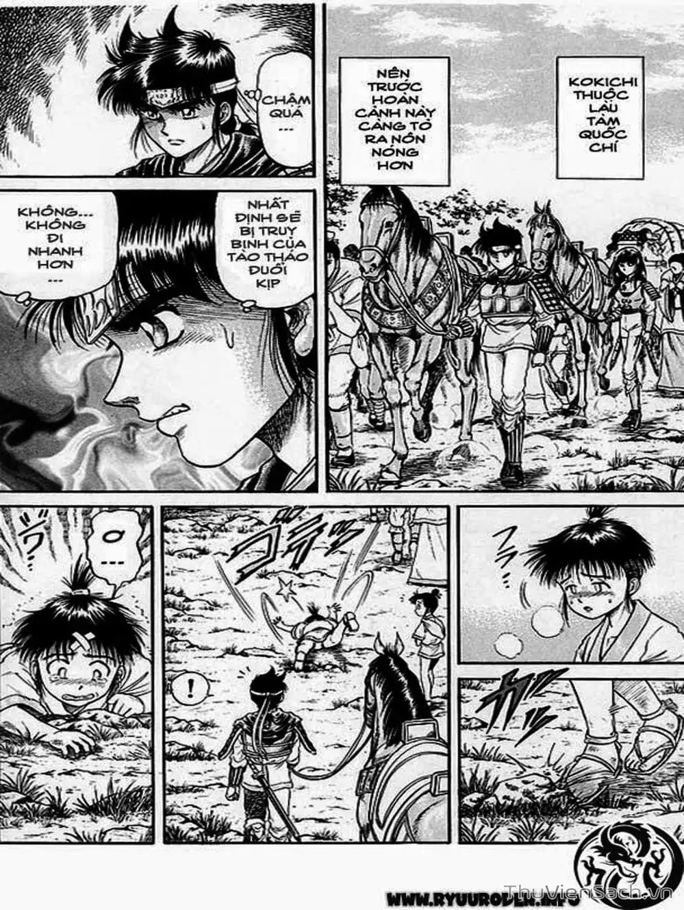 Truyện Tranh Chú Bé Rồng - Ryuuroden trang 5