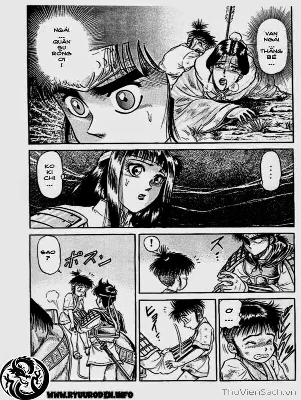 Truyện Tranh Chú Bé Rồng - Ryuuroden trang 5