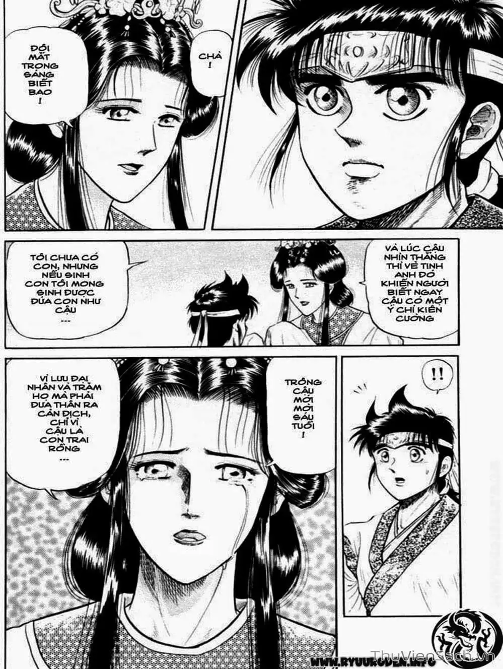 Truyện Tranh Chú Bé Rồng - Ryuuroden trang 5