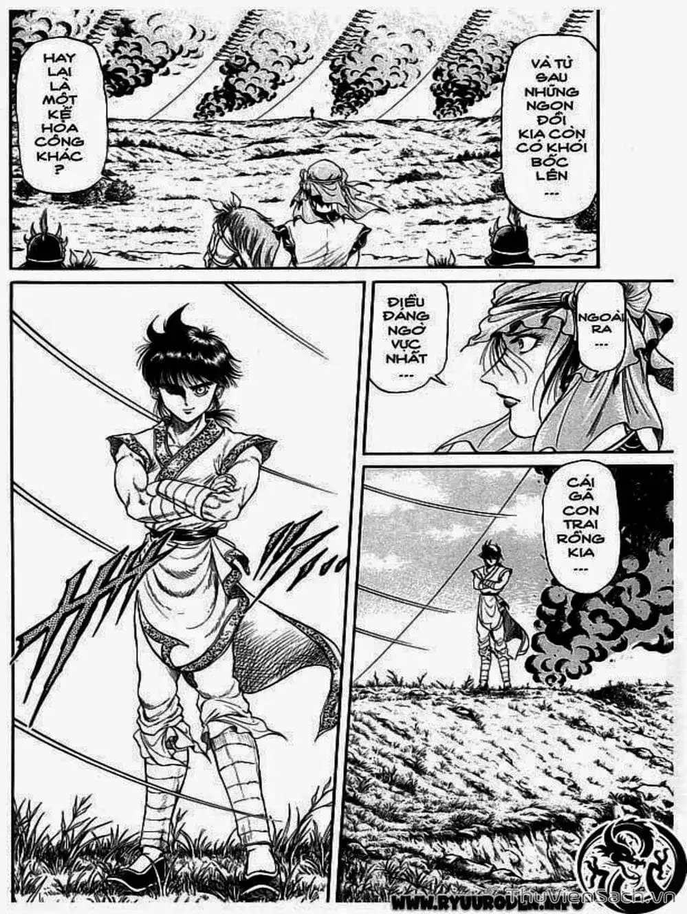 Truyện Tranh Chú Bé Rồng - Ryuuroden trang 5