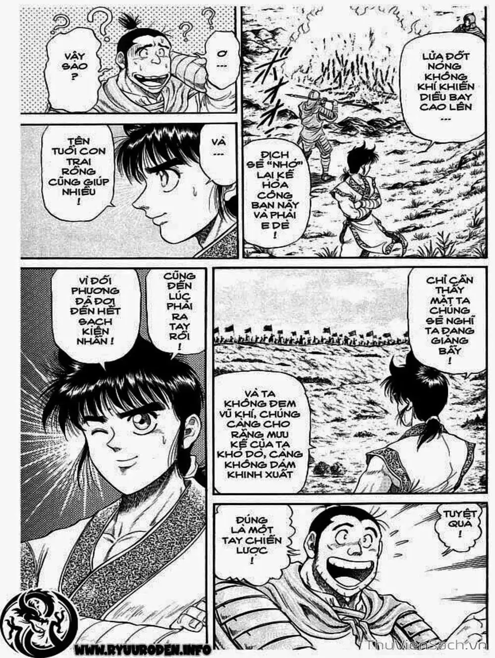 Truyện Tranh Chú Bé Rồng - Ryuuroden trang 5