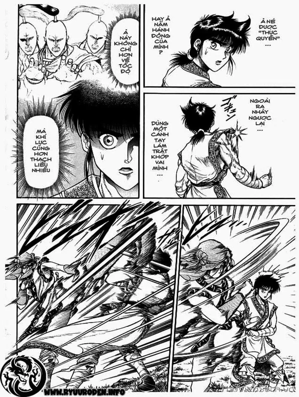 Truyện Tranh Chú Bé Rồng - Ryuuroden trang 5