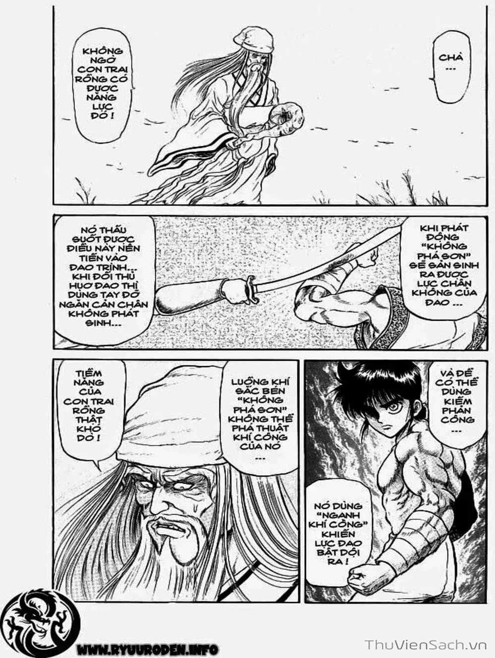 Truyện Tranh Chú Bé Rồng - Ryuuroden trang 5