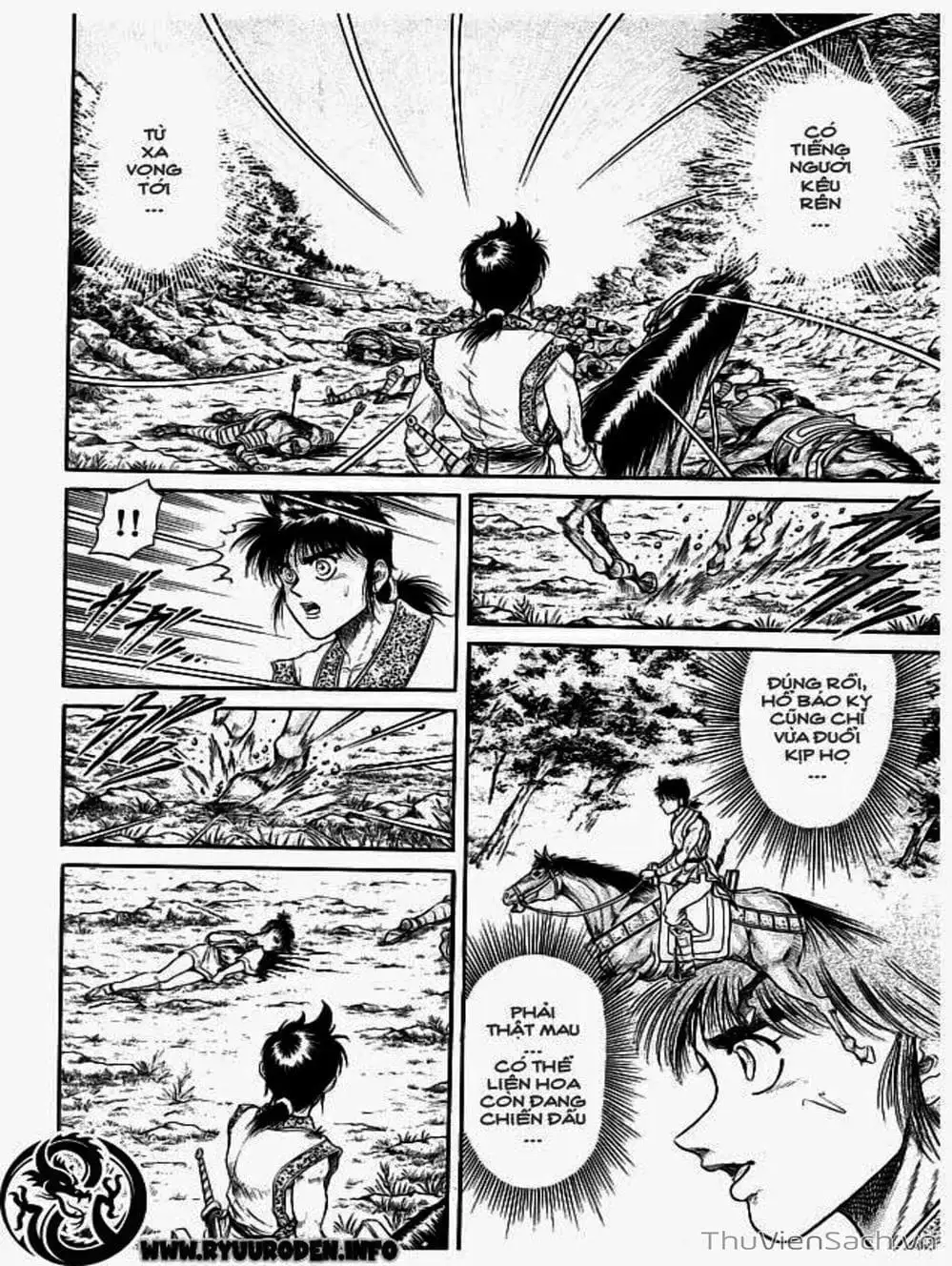 Truyện Tranh Chú Bé Rồng - Ryuuroden trang 5