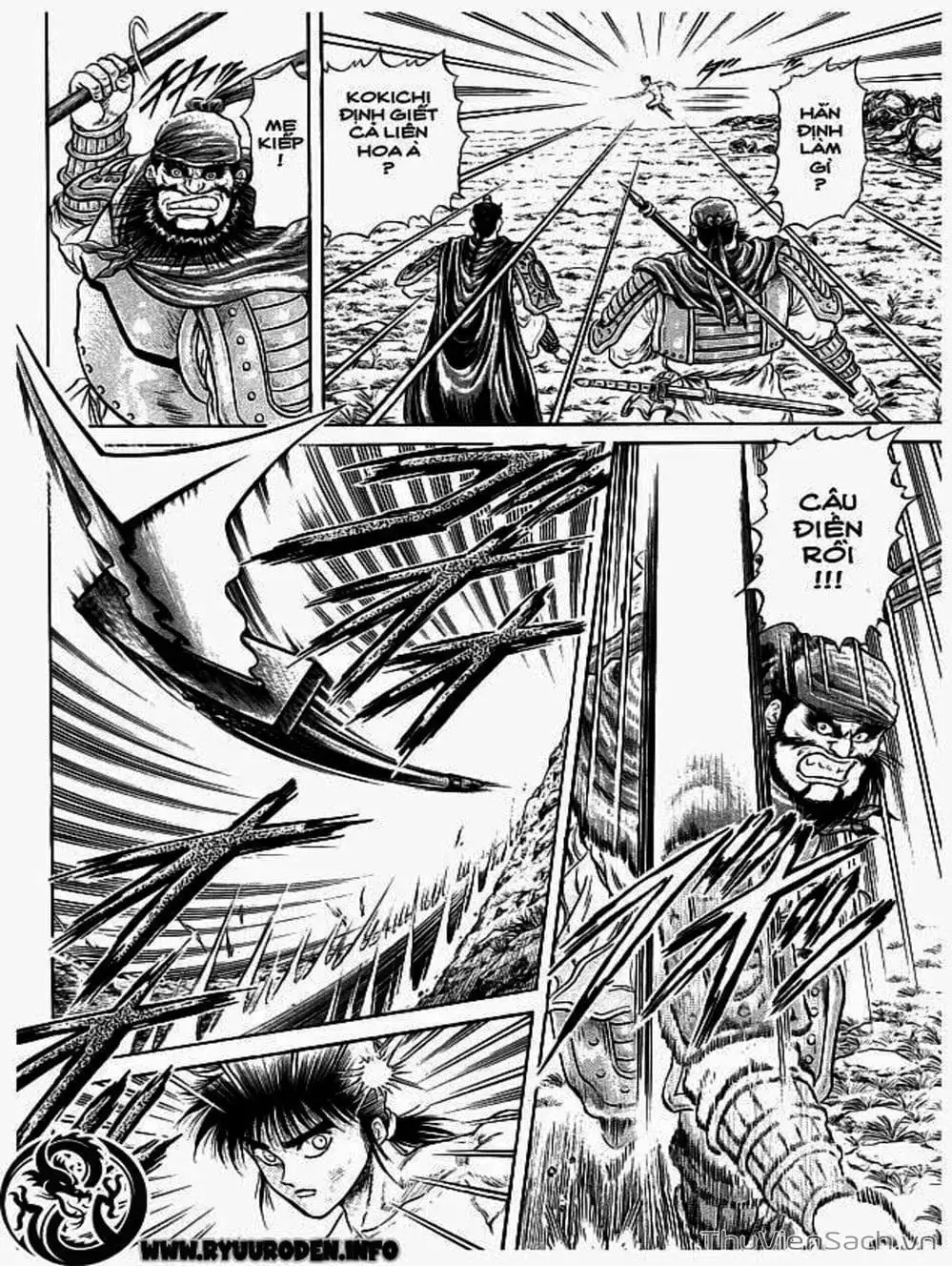 Truyện Tranh Chú Bé Rồng - Ryuuroden trang 5