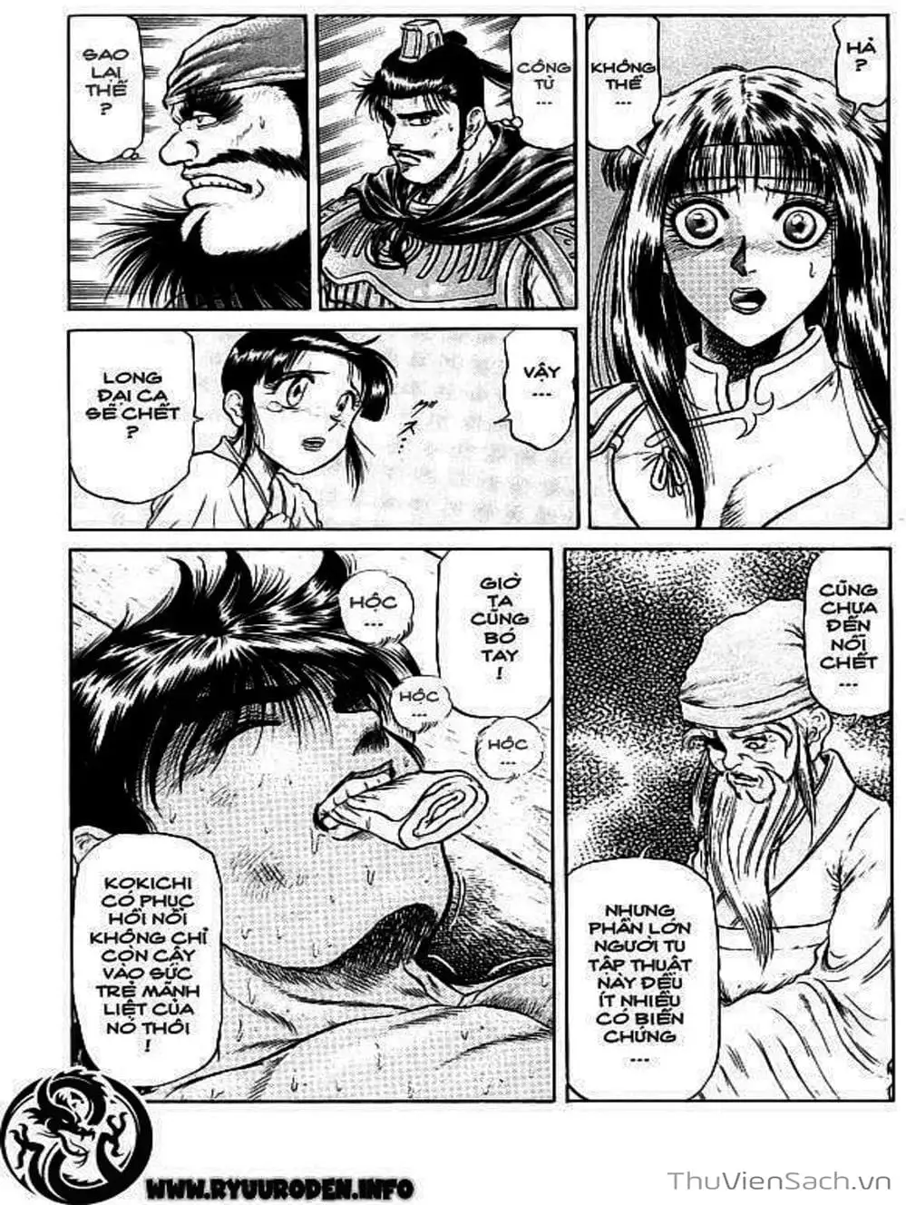 Truyện Tranh Chú Bé Rồng - Ryuuroden trang 5