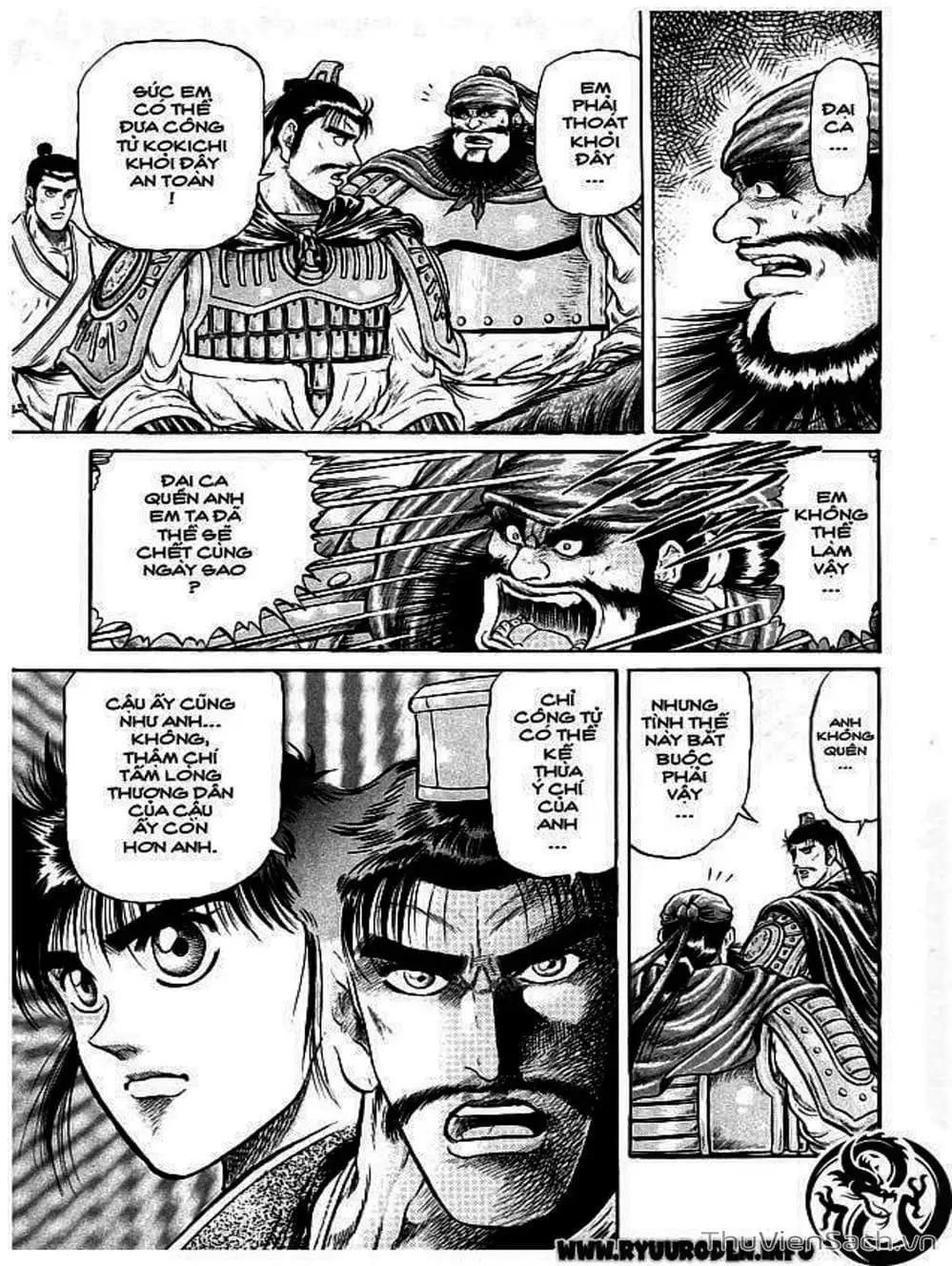 Truyện Tranh Chú Bé Rồng - Ryuuroden trang 5