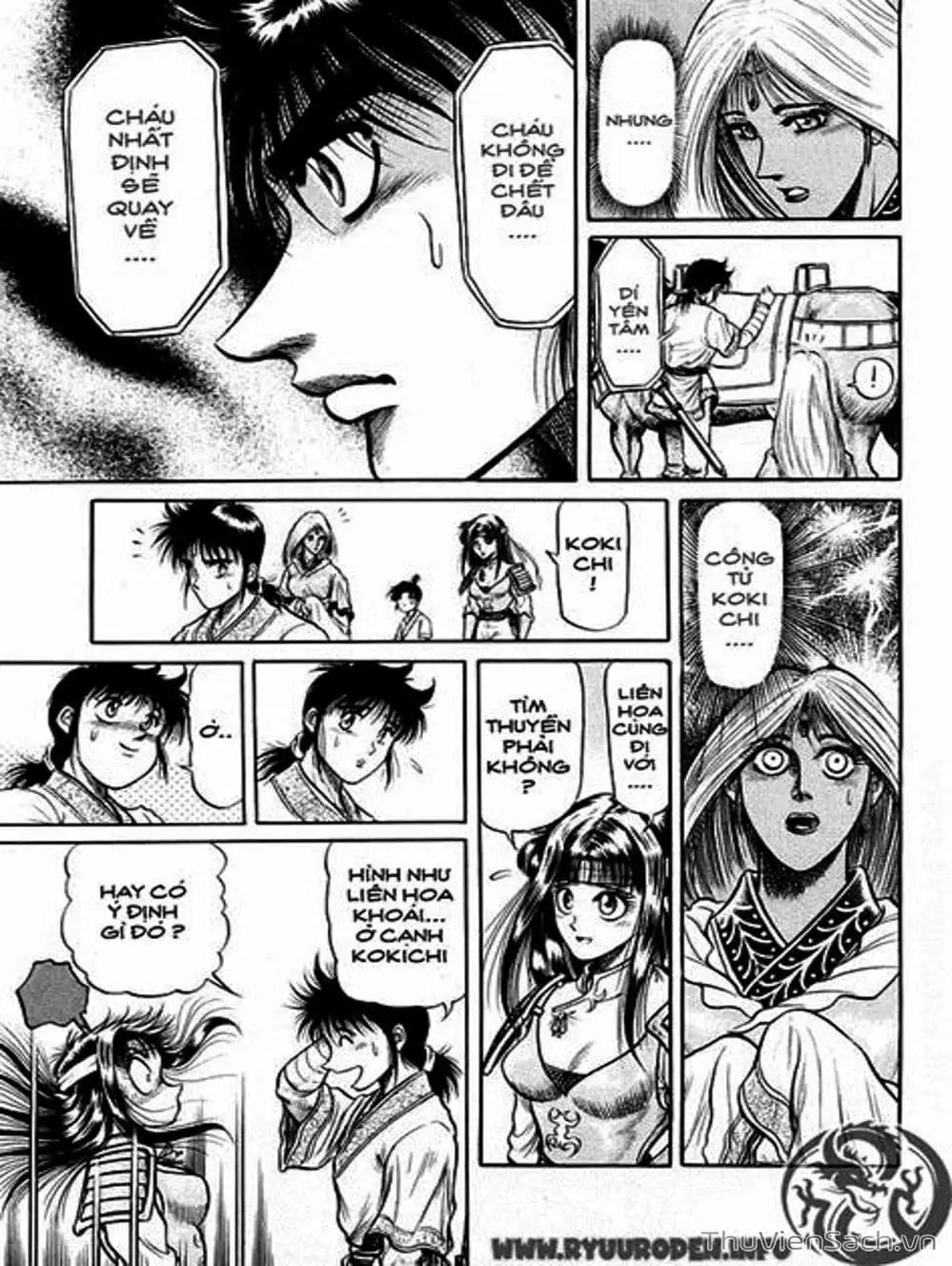 Truyện Tranh Chú Bé Rồng - Ryuuroden trang 5