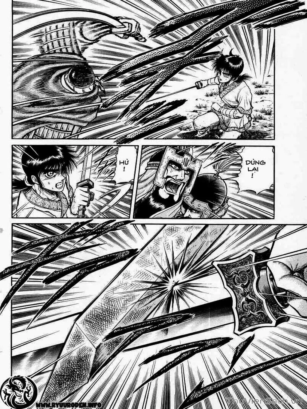 Truyện Tranh Chú Bé Rồng - Ryuuroden trang 5