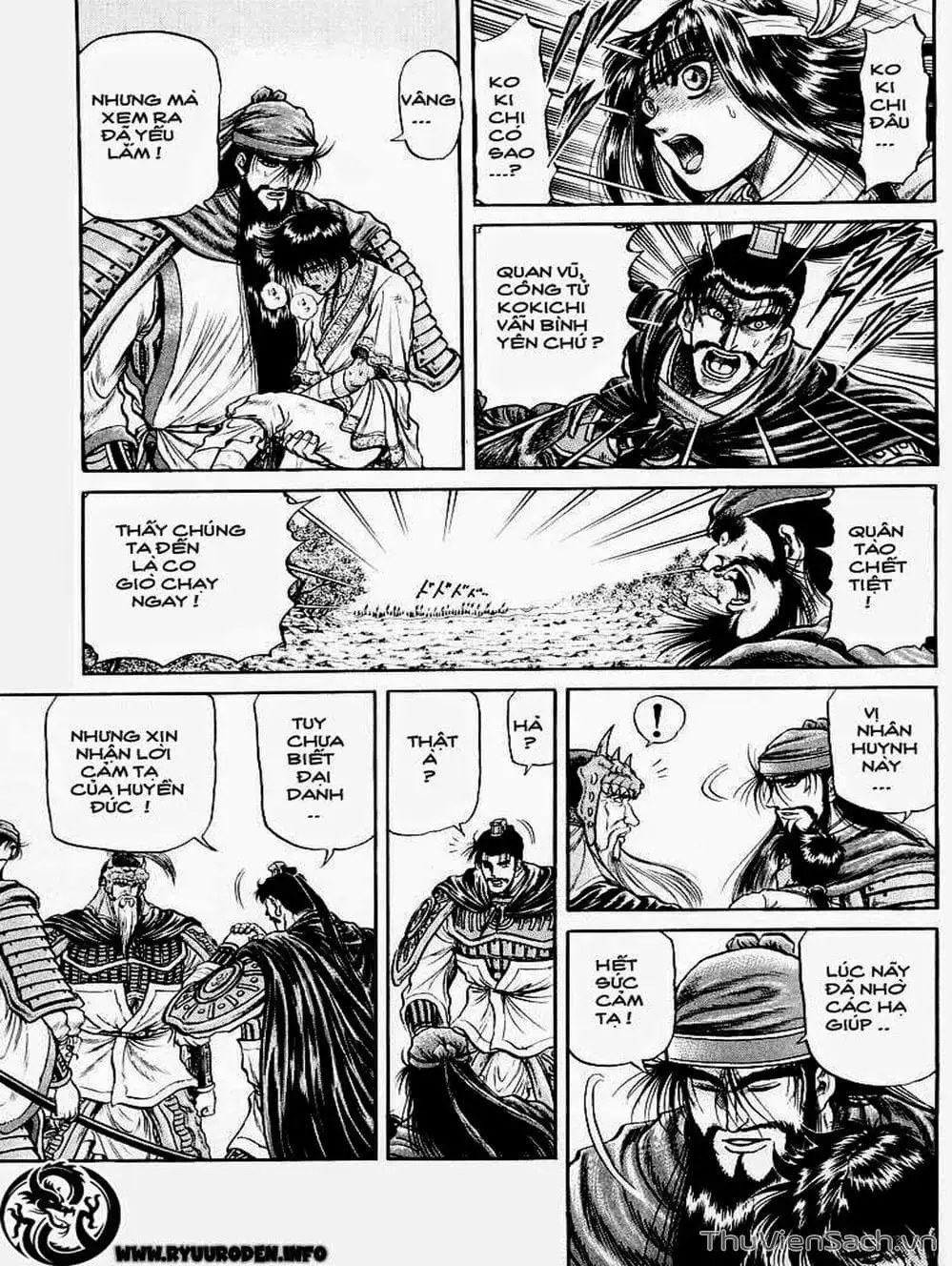 Truyện Tranh Chú Bé Rồng - Ryuuroden trang 5