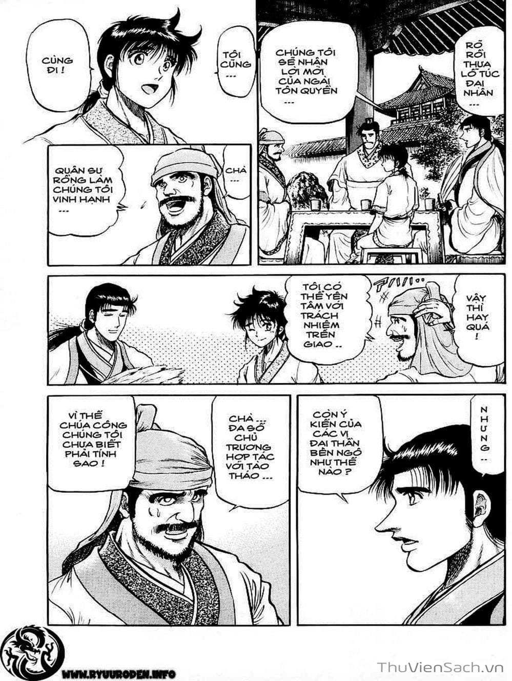 Truyện Tranh Chú Bé Rồng - Ryuuroden trang 5