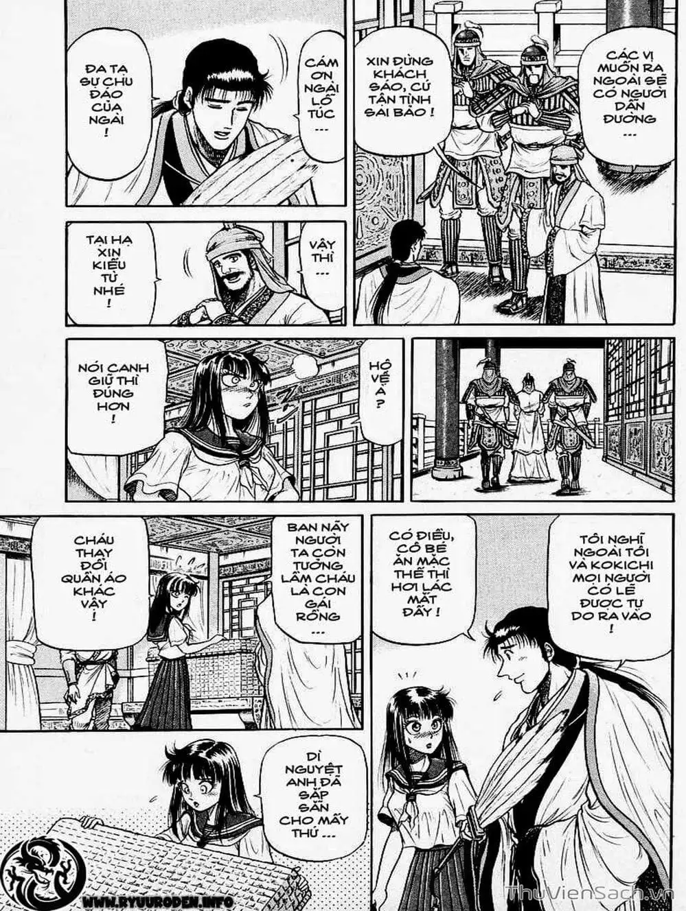 Truyện Tranh Chú Bé Rồng - Ryuuroden trang 5