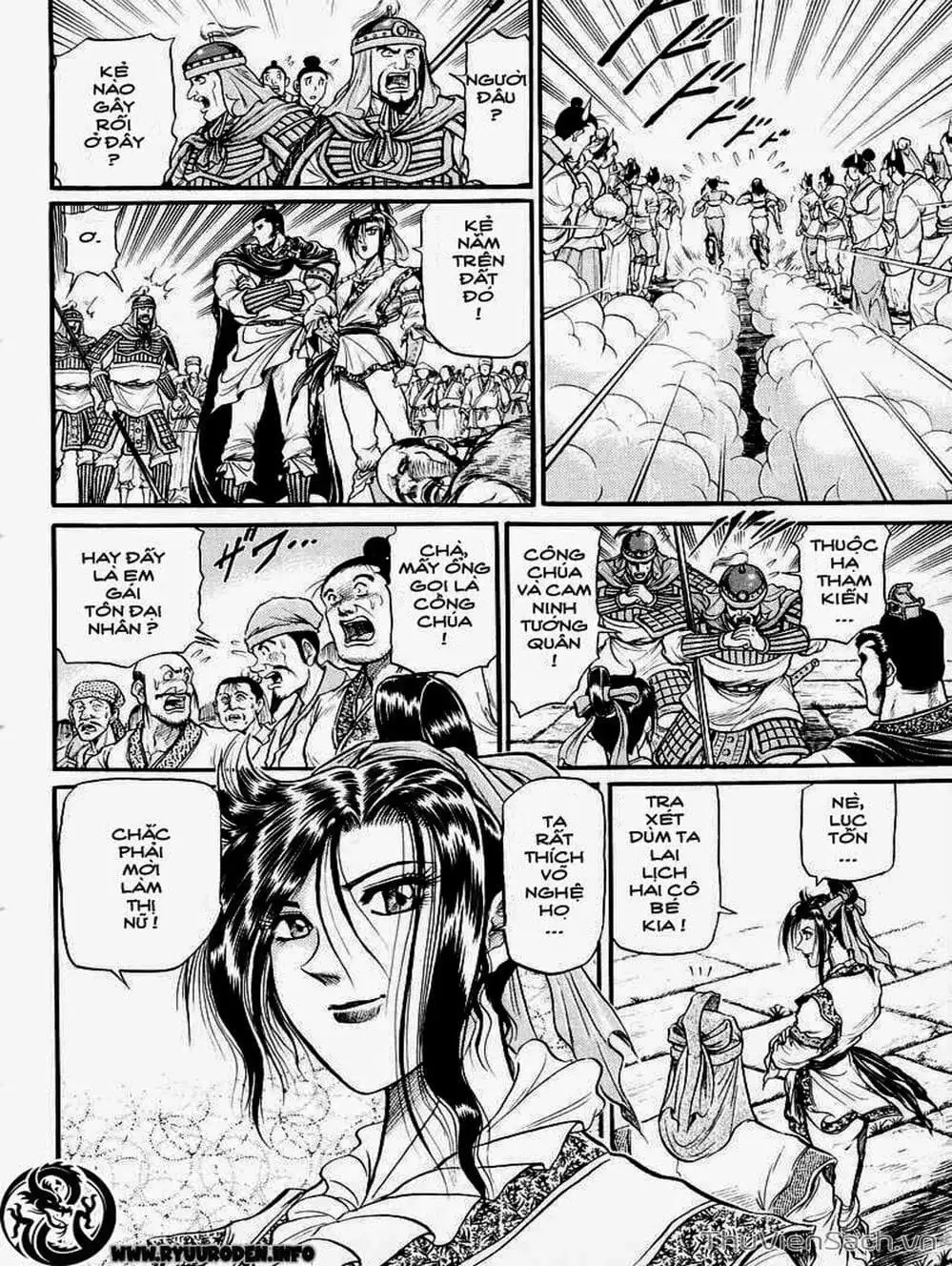 Truyện Tranh Chú Bé Rồng - Ryuuroden trang 5