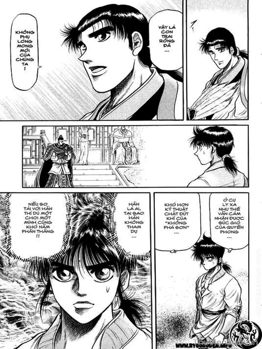 Truyện Tranh Chú Bé Rồng - Ryuuroden trang 5