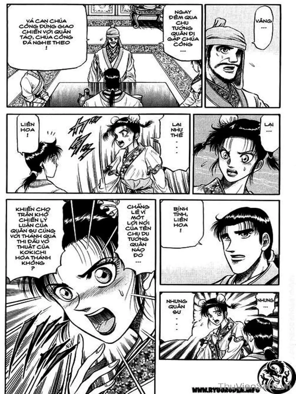 Truyện Tranh Chú Bé Rồng - Ryuuroden trang 5