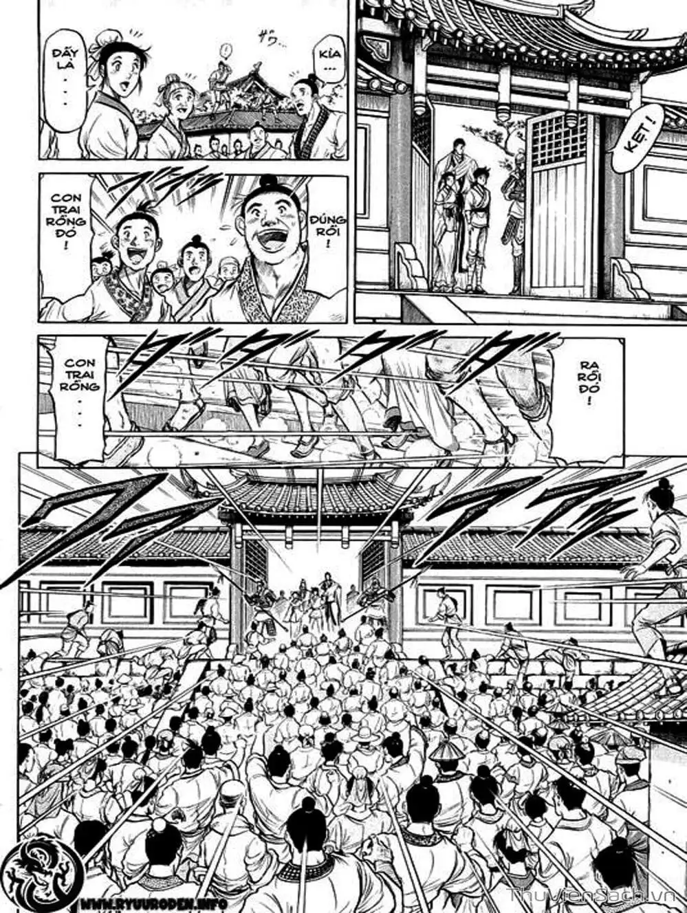 Truyện Tranh Chú Bé Rồng - Ryuuroden trang 5