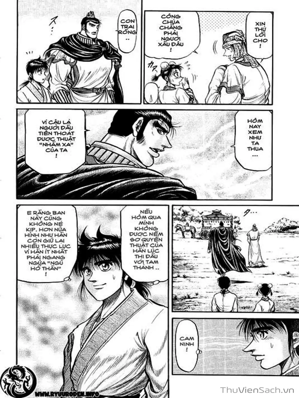 Truyện Tranh Chú Bé Rồng - Ryuuroden trang 5