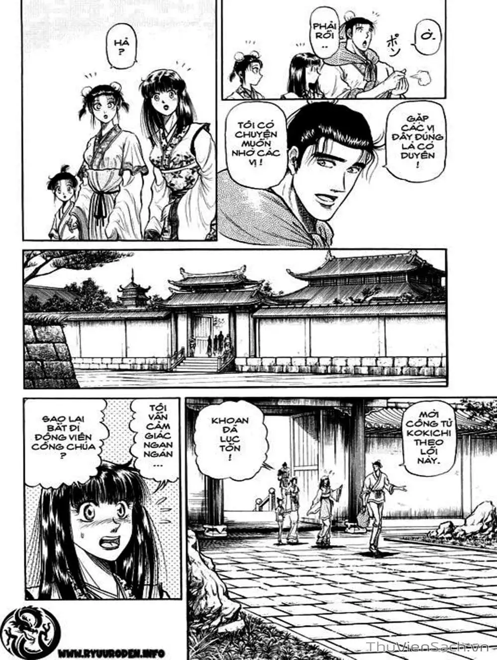 Truyện Tranh Chú Bé Rồng - Ryuuroden trang 5