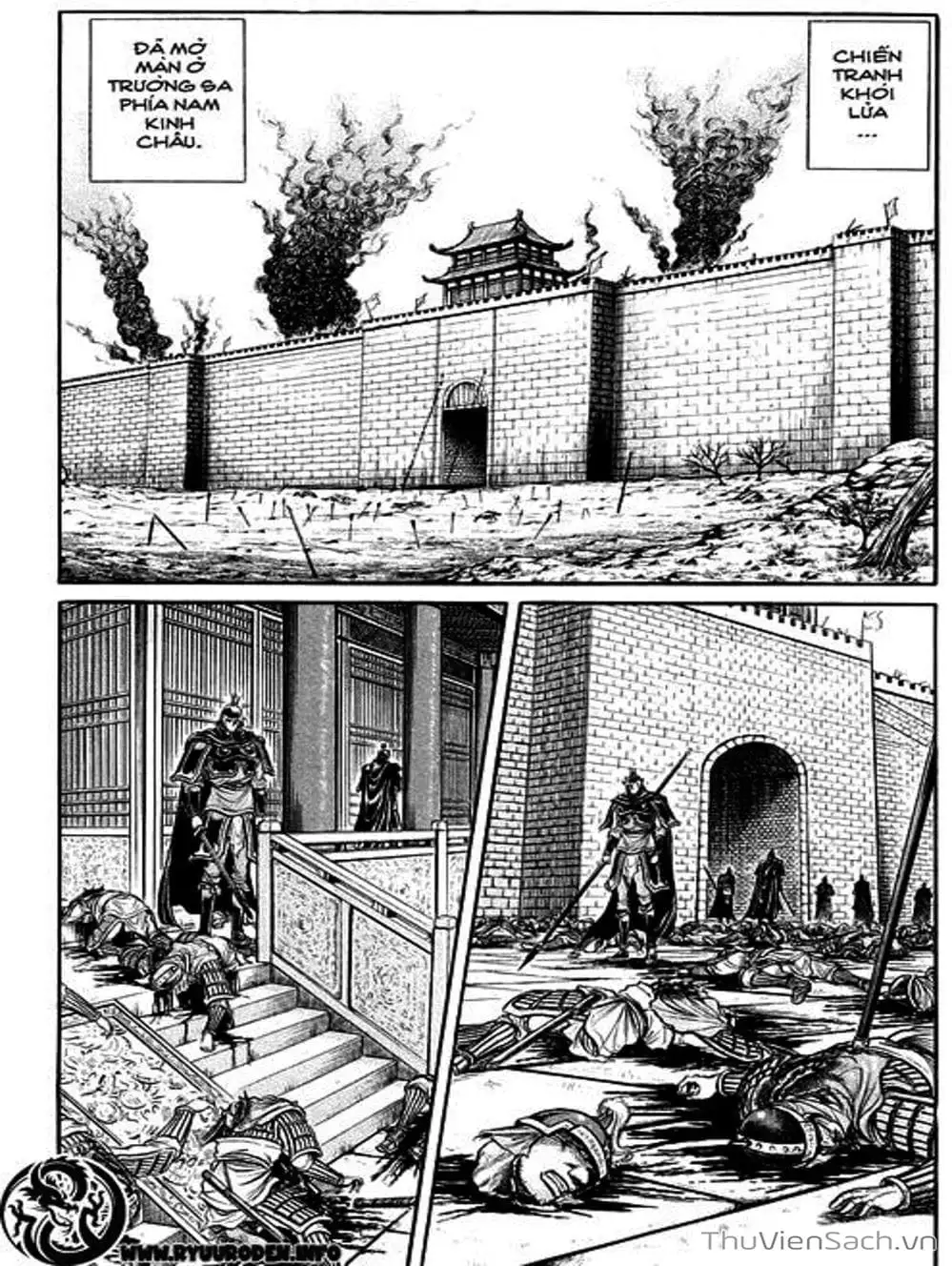 Truyện Tranh Chú Bé Rồng - Ryuuroden trang 5