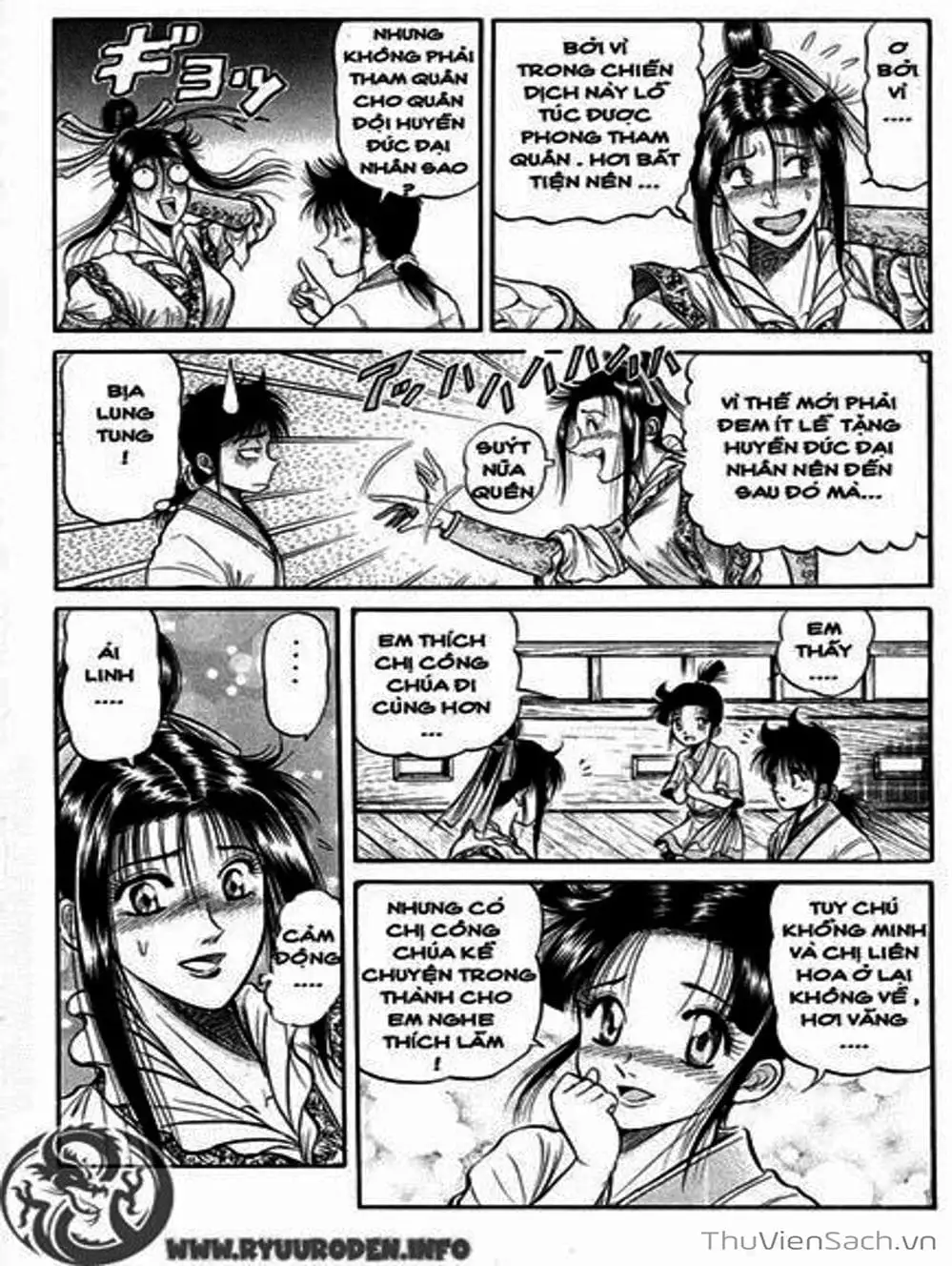 Truyện Tranh Chú Bé Rồng - Ryuuroden trang 5