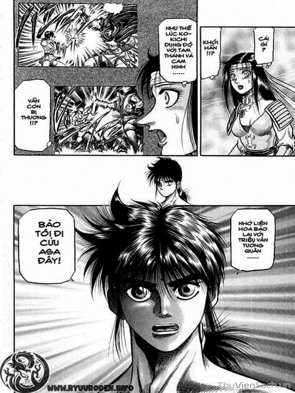 Truyện Tranh Chú Bé Rồng - Ryuuroden trang 5