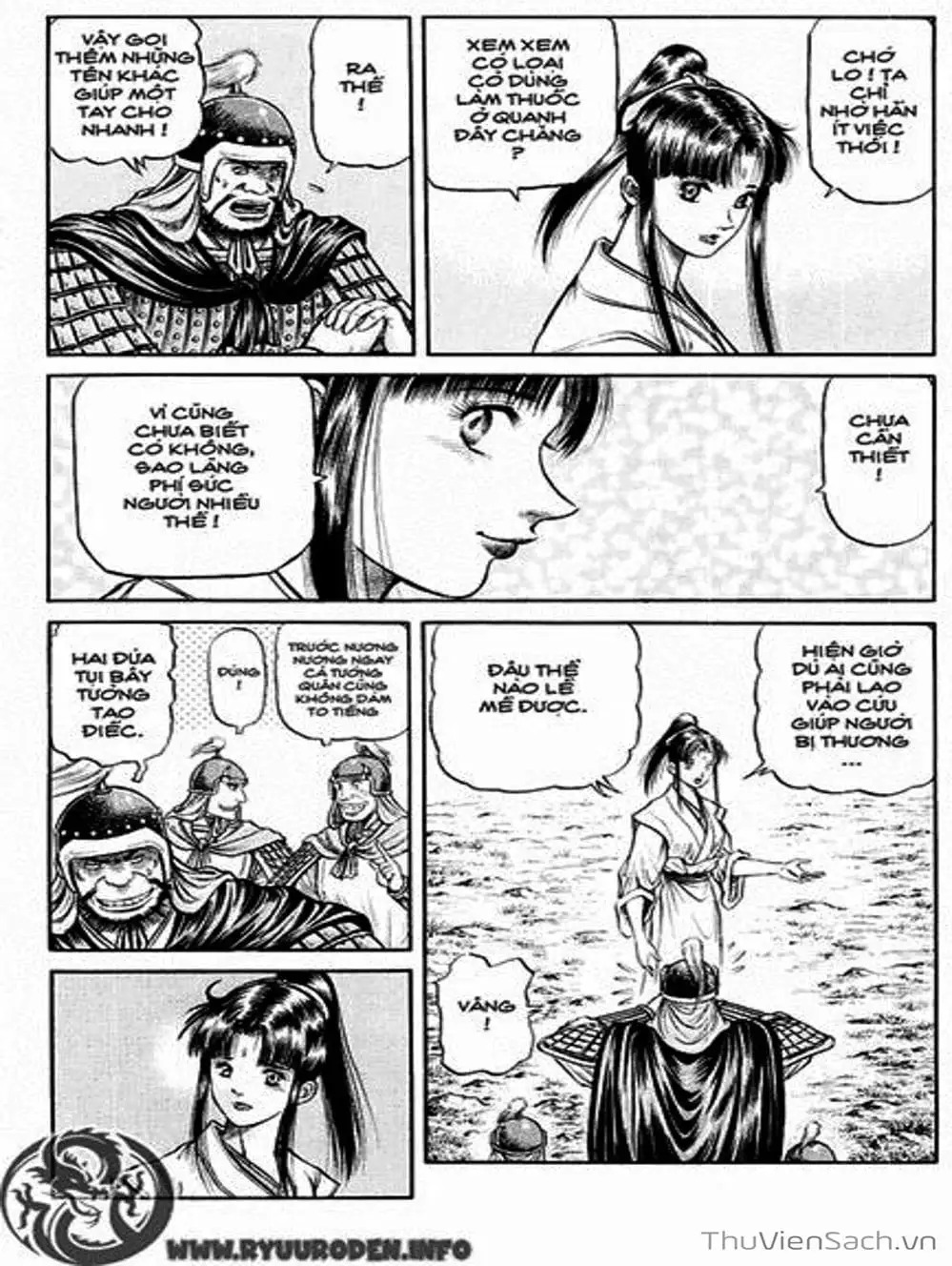 Truyện Tranh Chú Bé Rồng - Ryuuroden trang 5