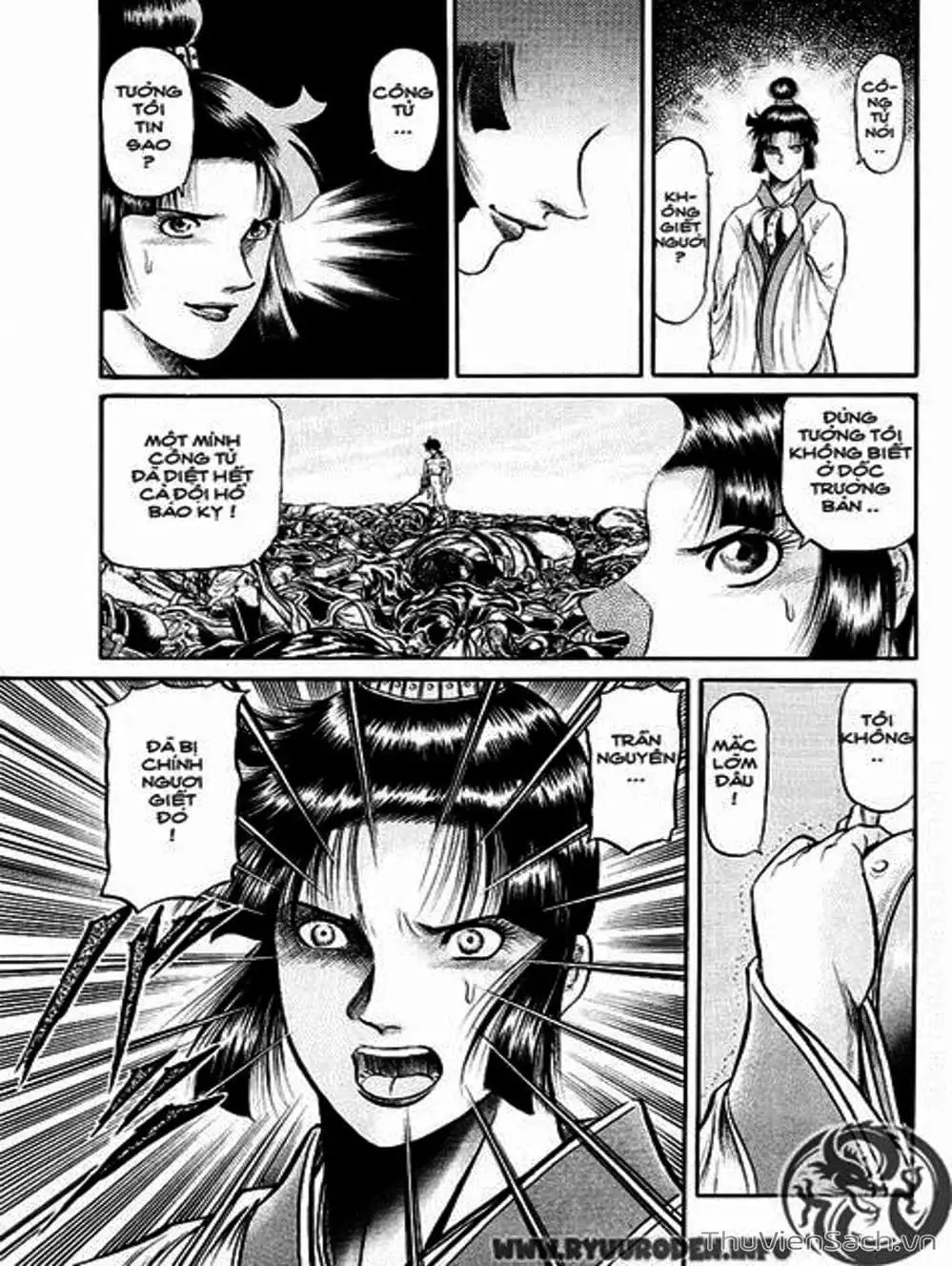 Truyện Tranh Chú Bé Rồng - Ryuuroden trang 5