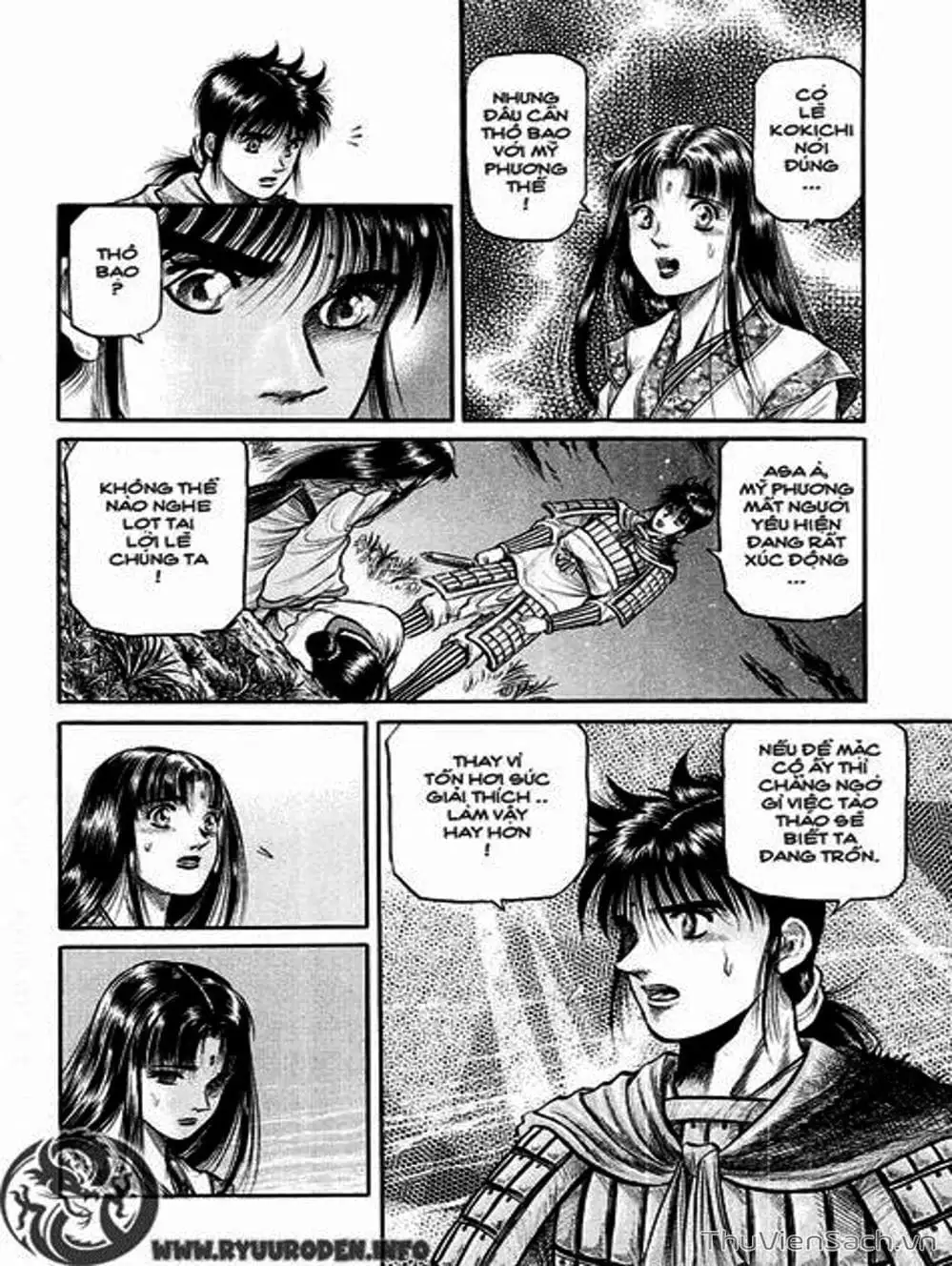 Truyện Tranh Chú Bé Rồng - Ryuuroden trang 5