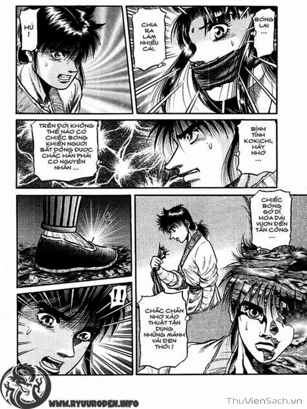 Truyện Tranh Chú Bé Rồng - Ryuuroden trang 5