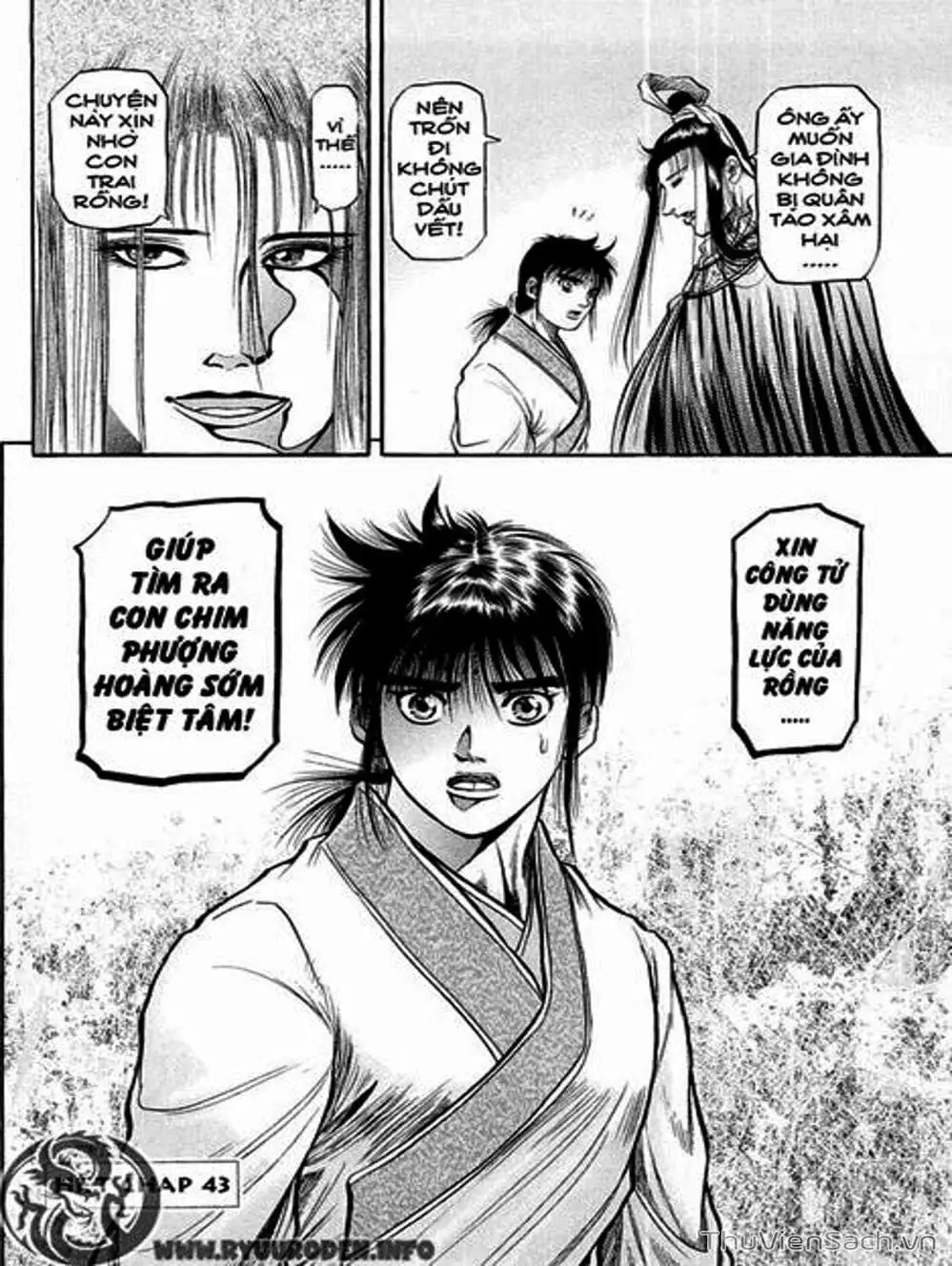 Truyện Tranh Chú Bé Rồng - Ryuuroden trang 5