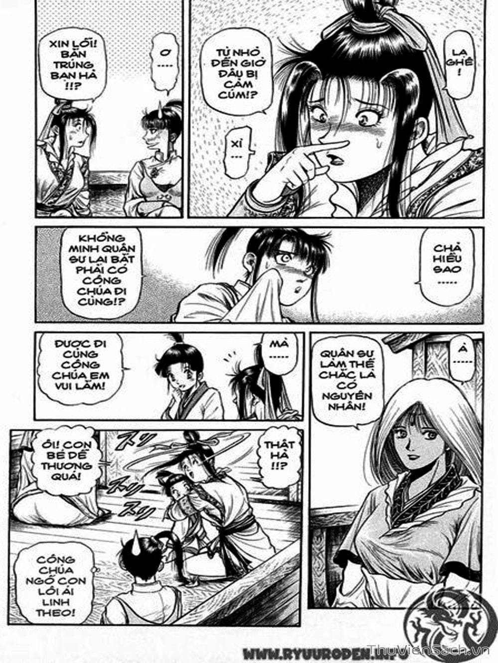 Truyện Tranh Chú Bé Rồng - Ryuuroden trang 5