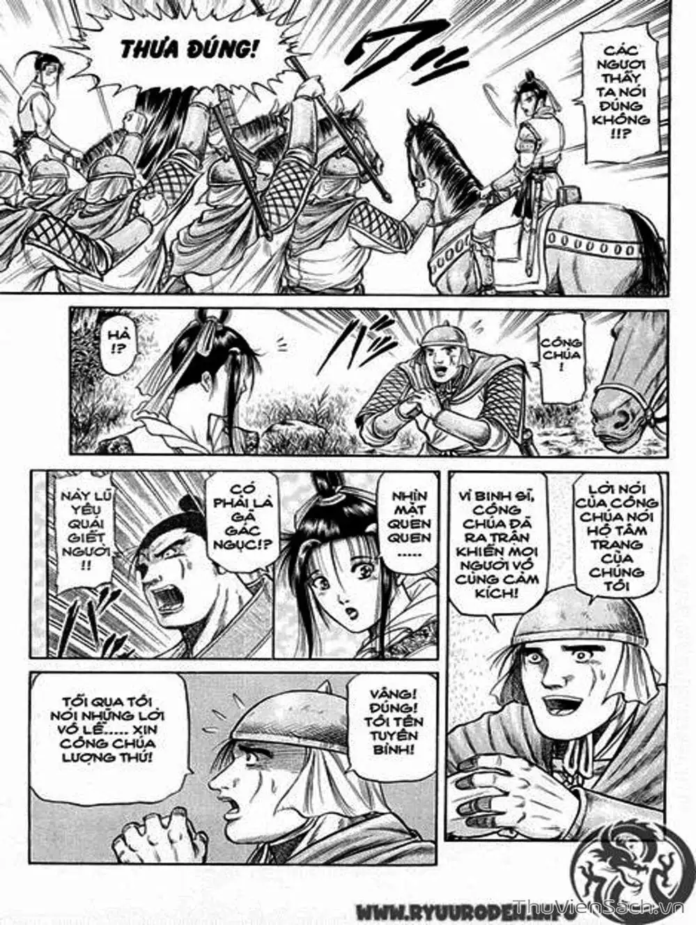 Truyện Tranh Chú Bé Rồng - Ryuuroden trang 5