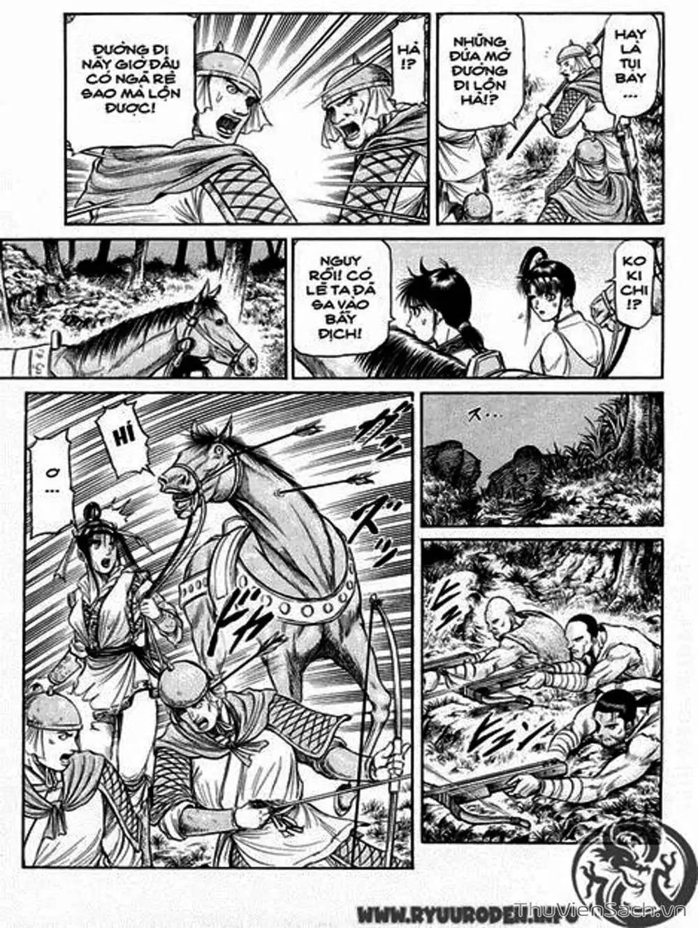 Truyện Tranh Chú Bé Rồng - Ryuuroden trang 5