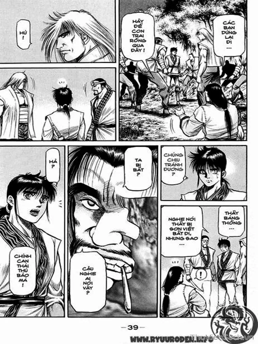 Truyện Tranh Chú Bé Rồng - Ryuuroden trang 5