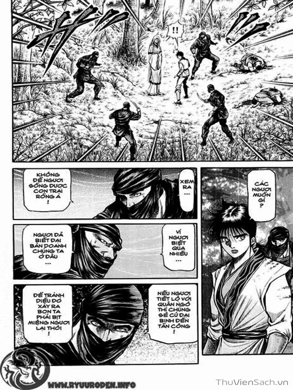 Truyện Tranh Chú Bé Rồng - Ryuuroden trang 5