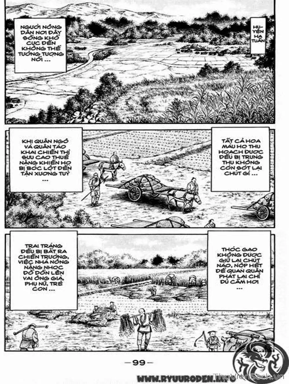 Truyện Tranh Chú Bé Rồng - Ryuuroden trang 5