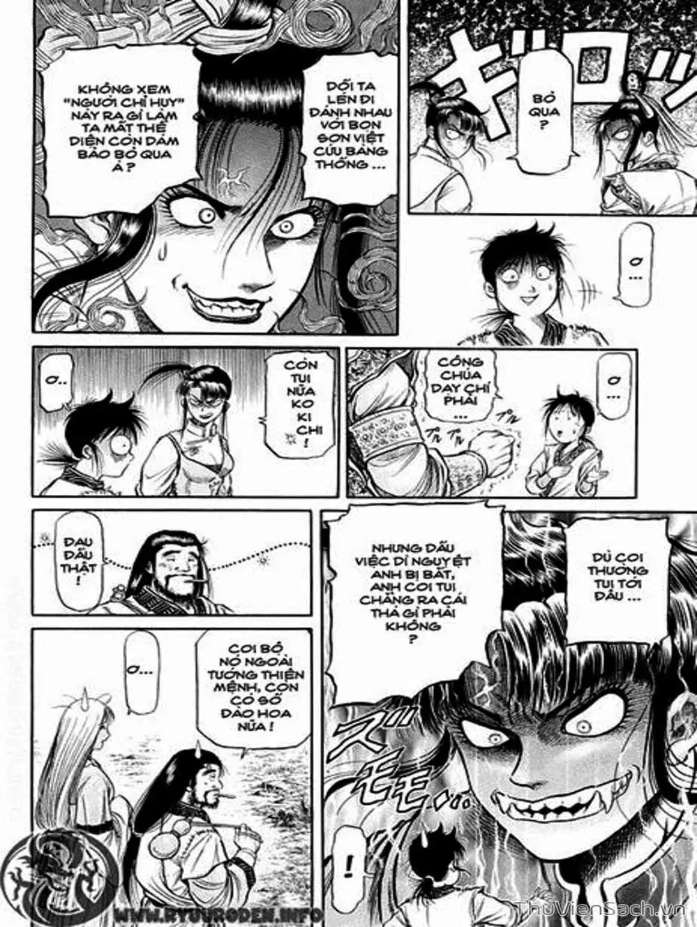 Truyện Tranh Chú Bé Rồng - Ryuuroden trang 5