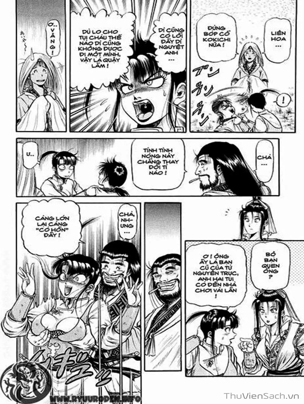 Truyện Tranh Chú Bé Rồng - Ryuuroden trang 5