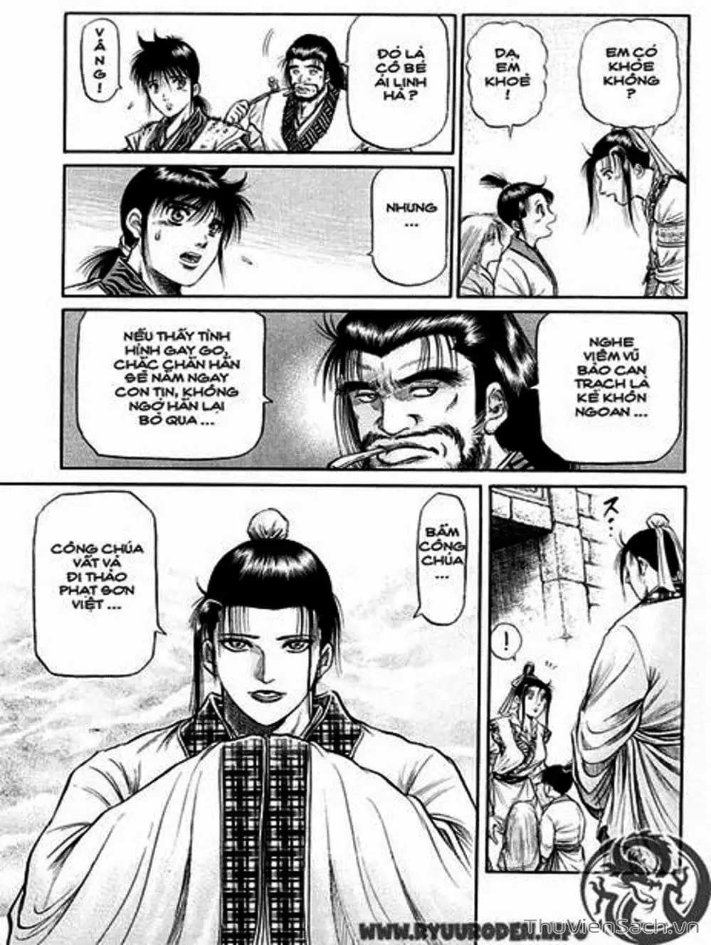 Truyện Tranh Chú Bé Rồng - Ryuuroden trang 5