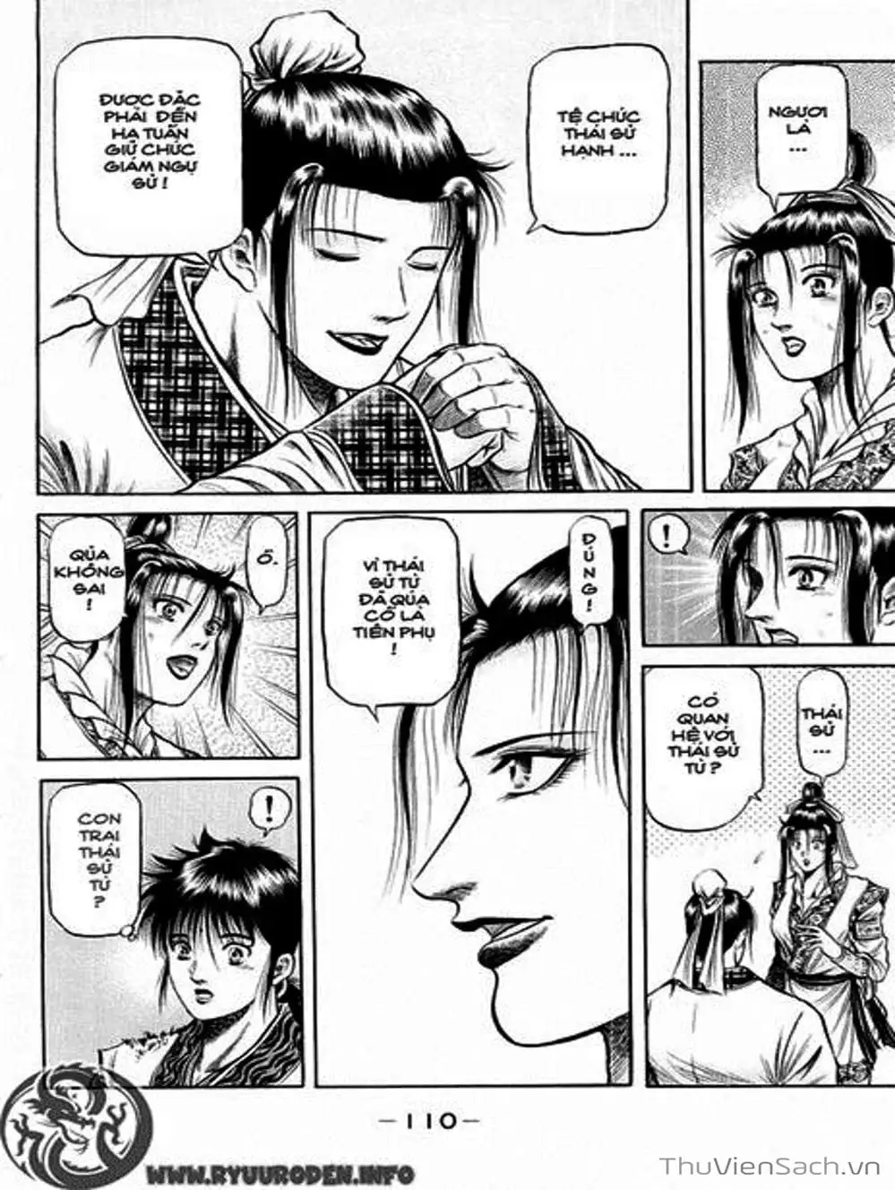 Truyện Tranh Chú Bé Rồng - Ryuuroden trang 5