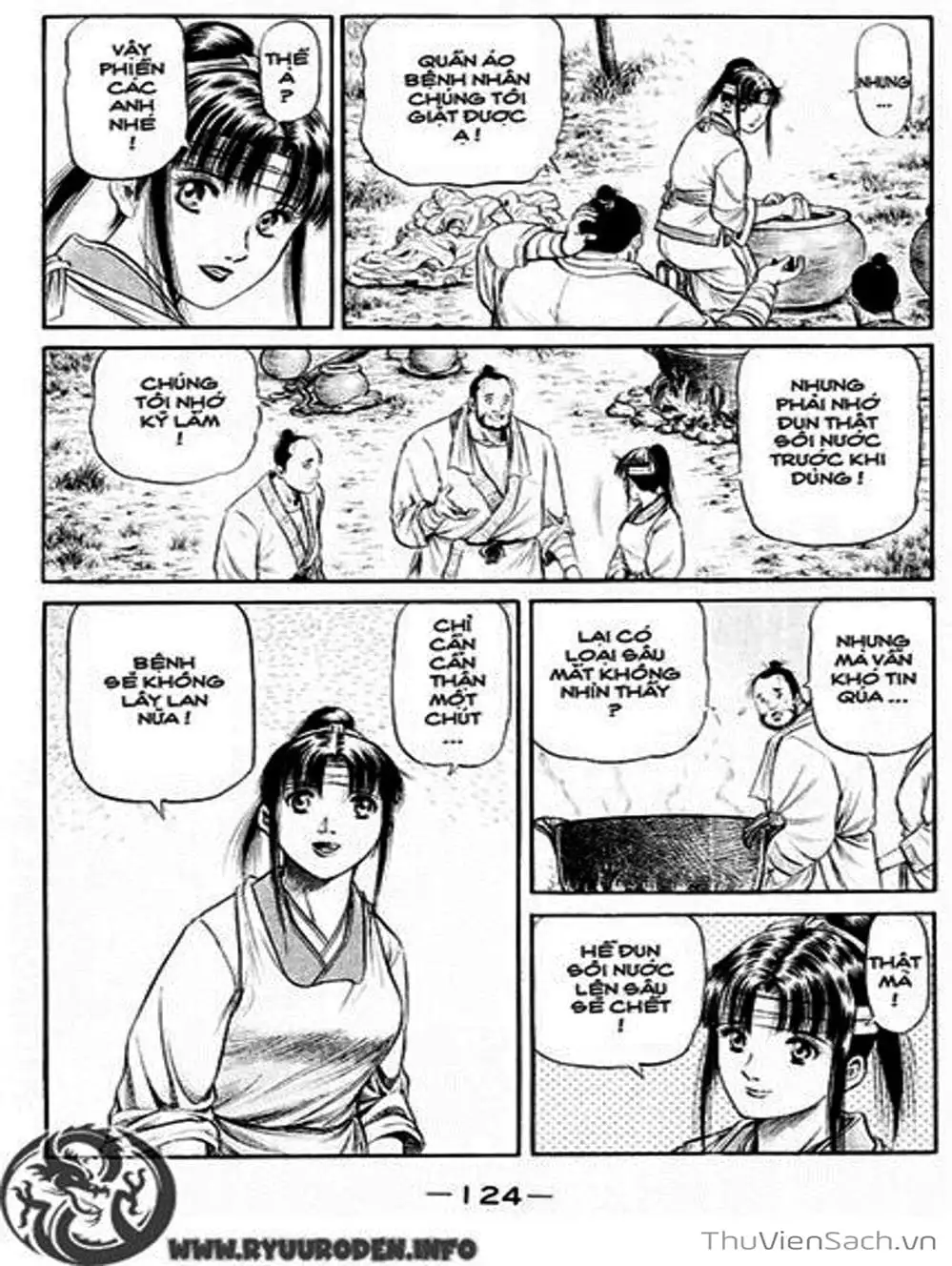 Truyện Tranh Chú Bé Rồng - Ryuuroden trang 5