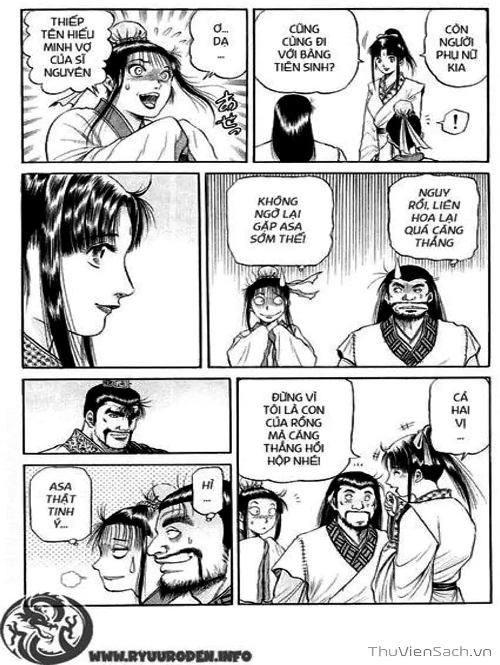 Truyện Tranh Chú Bé Rồng - Ryuuroden trang 5