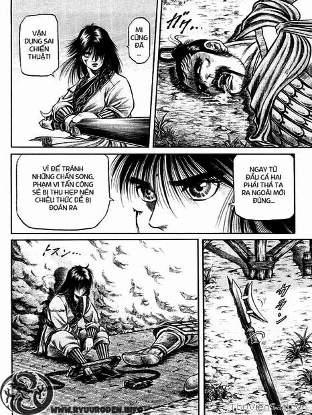 Truyện Tranh Chú Bé Rồng - Ryuuroden trang 5